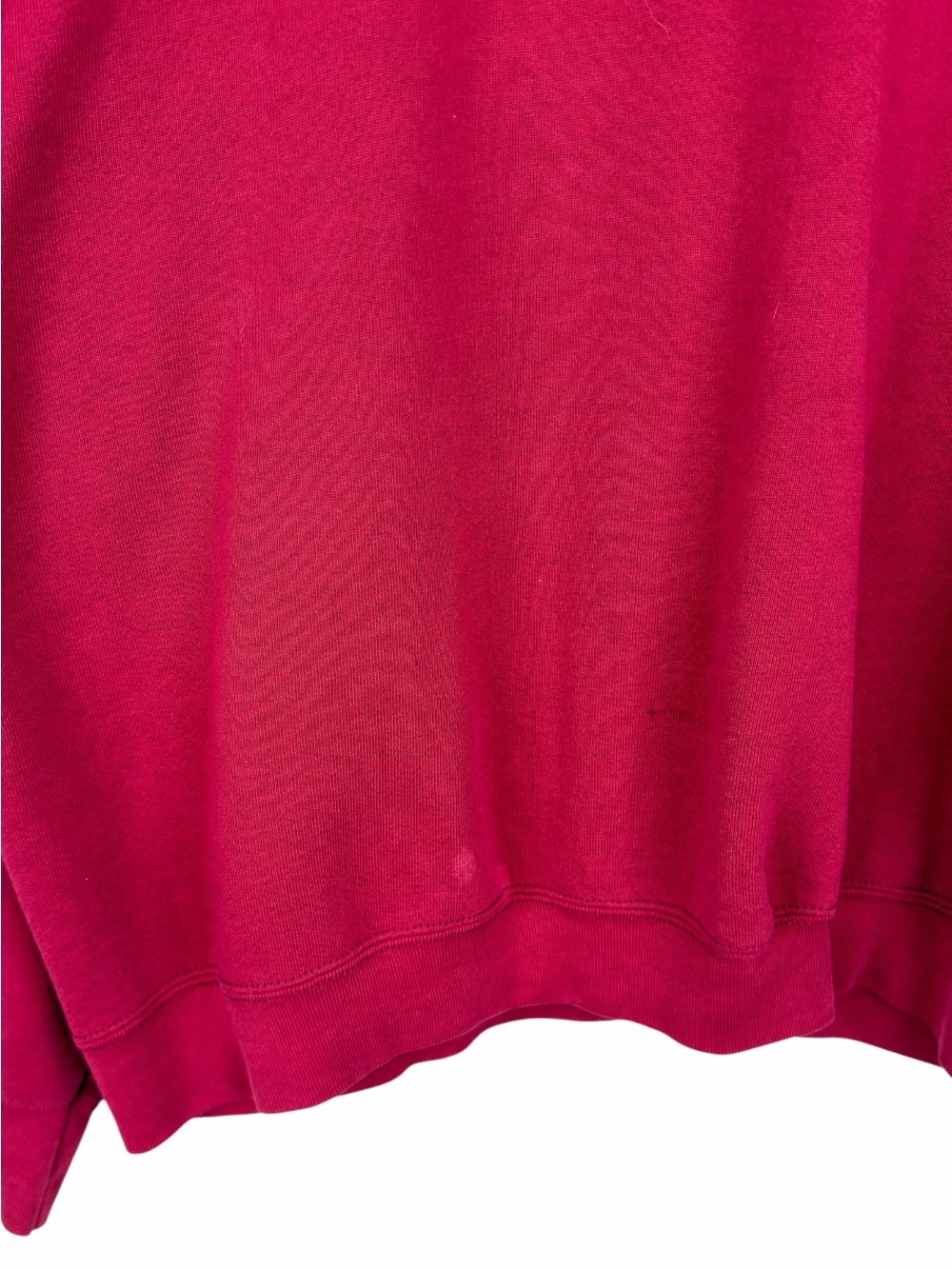 Vintage Wilson Men’s XXL Crewneck Sweatshirt Maroon Embroidered Logo USA Made - Picture 4 of 8